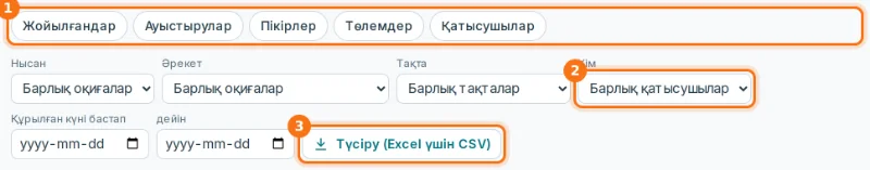 Журналды түсіру түймесі (3)